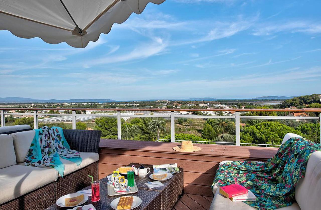 Hotel Club La Font Des Horts อิแยร์ ภายนอก รูปภาพ